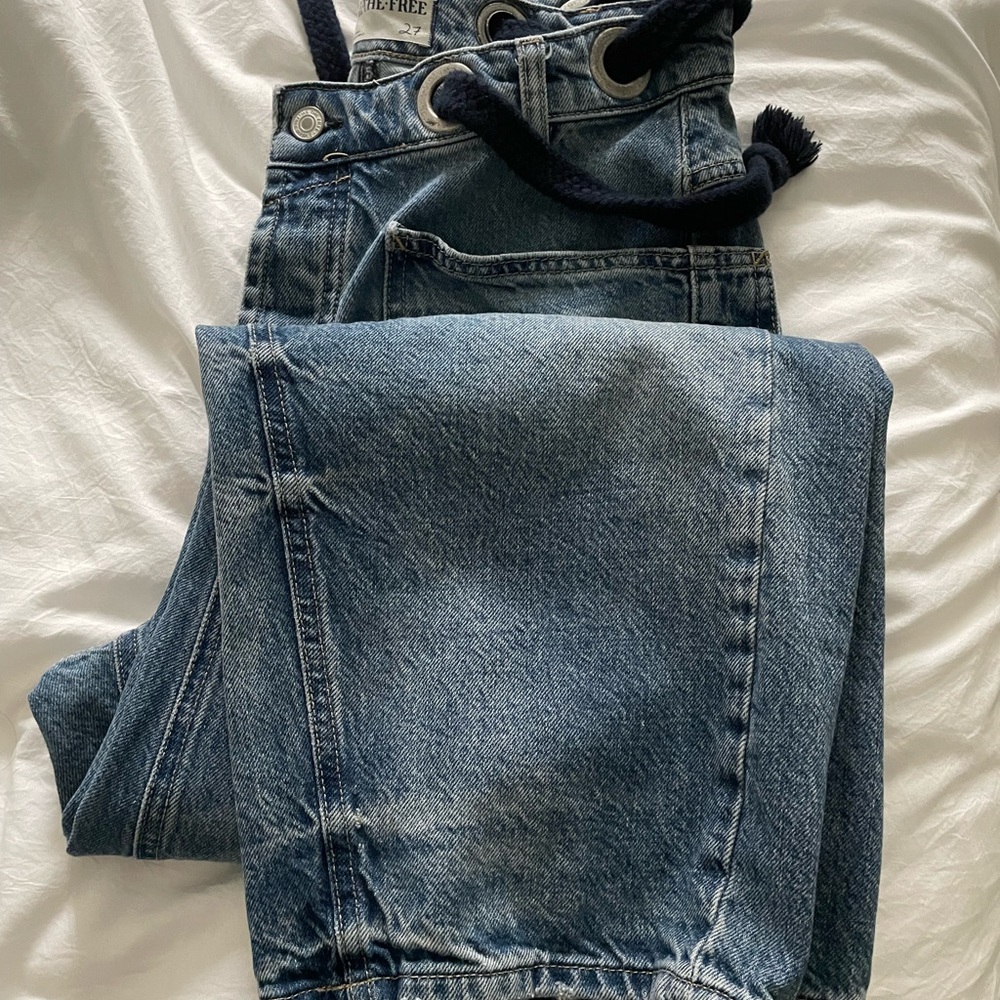 Free People Moxie Barrel Jeans